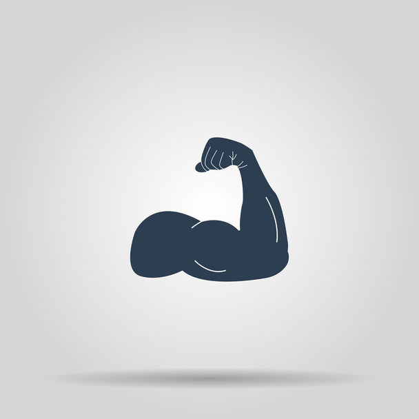 Muscle Icon. Vector concept illustration for design - Vector, Image