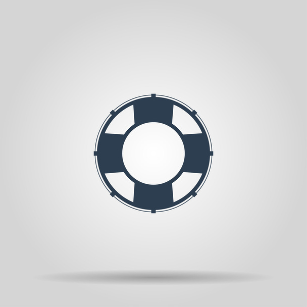 Lifebuoy Icon. Vector concept illustration for design - Vector, Image