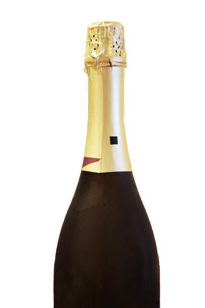 Bottle of shampagne isolated on the white background - Fotó, kép