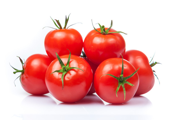 Tomato isolated on white - Foto, Imagen