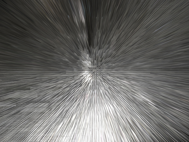 Fondo abstracto gris con espinas afiladas
 - Foto, imagen