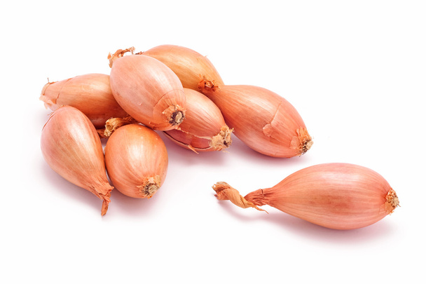 shallot onions isolated - Photo, Image