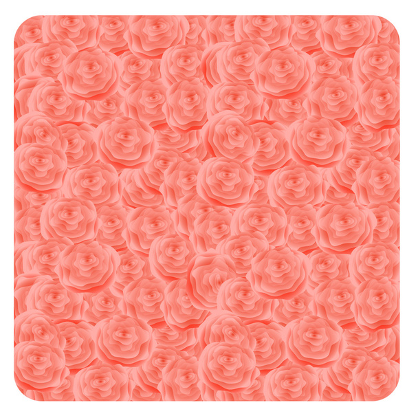 Pink roses background. Vector-Illustration. - Vector, Image