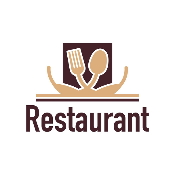Restaurant logo cutlery design - Вектор, зображення