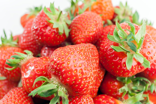 freshly harvested strawberries - Photo, Image