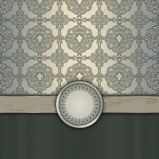 Luxury vintage background with elegant patterns. - Foto, imagen