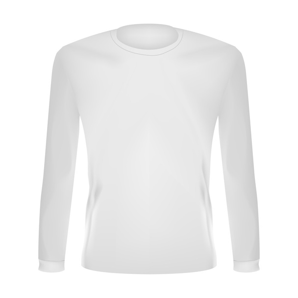 Blank t-shirts template - Vettoriali, immagini