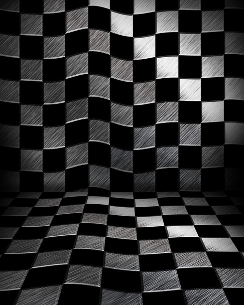 Chessboard room - Photo, Image