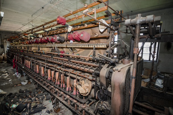 dikiş fabrikasında iplik - Fotoğraf, Görsel