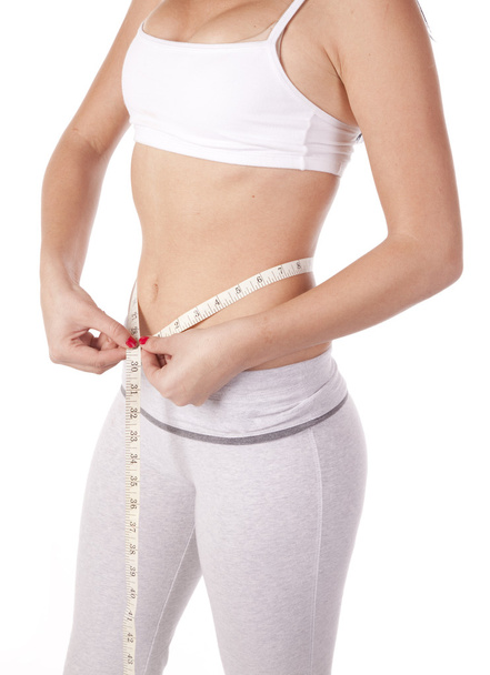 Slim measuring waist body - Photo, image