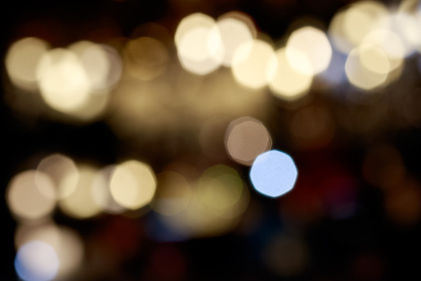 Světla rozmazané pozadí bokeh z chrystal lustr světlo - Fotografie, Obrázek