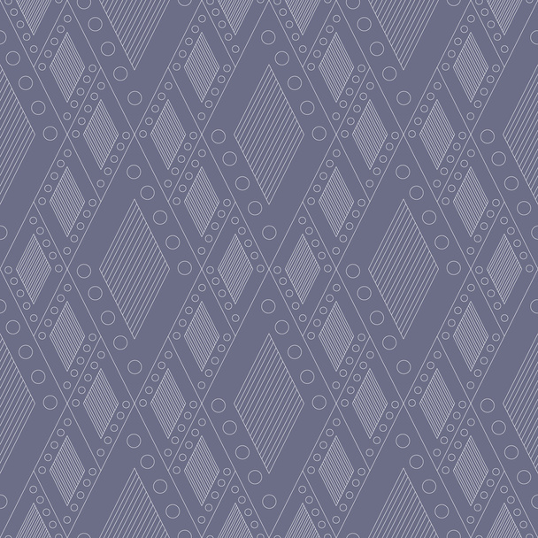 Vector seamless pattern, graphic illustration - Διάνυσμα, εικόνα