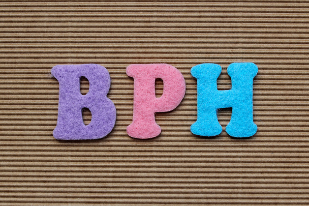 BPH (jóindulatú prosztata-megnagyobbodás) orvosi koncepció - Fotó, kép