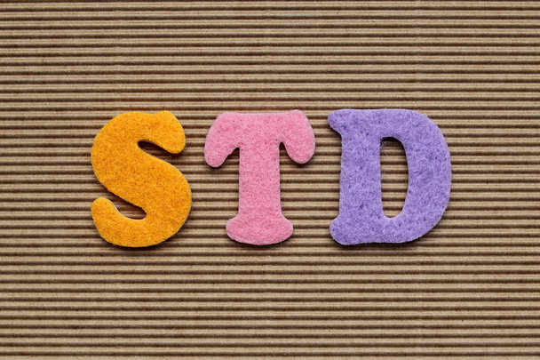 STD (Sexually Transmitted Infections) medical concept - Foto, afbeelding