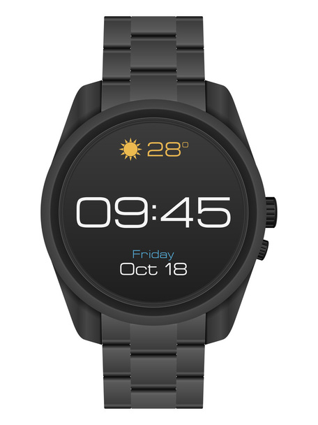 Watch on white  - Vector, Image