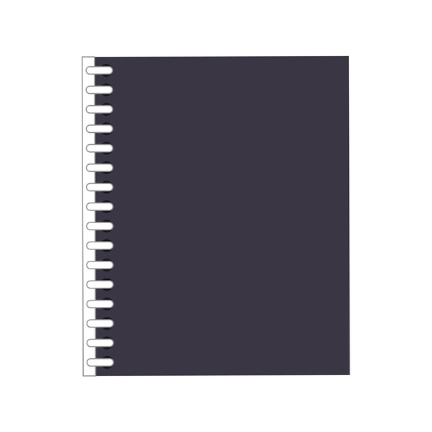 wired notebook icon - Vector, Image