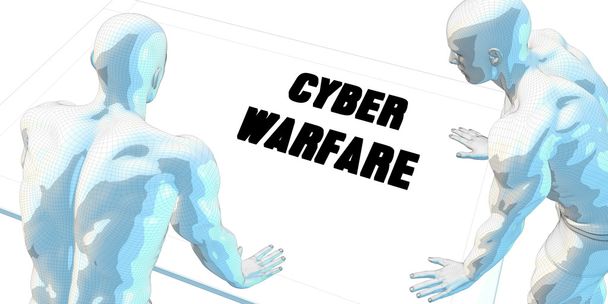 Cyber Warfare as a Concept - Foto, afbeelding