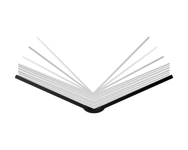 ícone de livro aberto - Vetor, Imagem