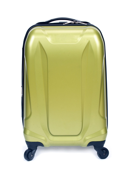 Green hardshell luggage - Photo, Image