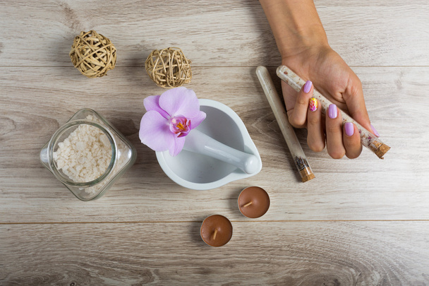 Hand Spa. Manicure concept - Foto, afbeelding