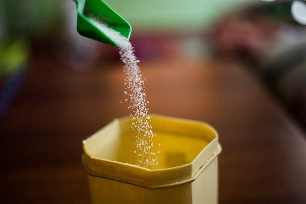 Sugarfall into a dish - Photo, Image