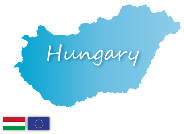 Węgry - Wektor, obraz