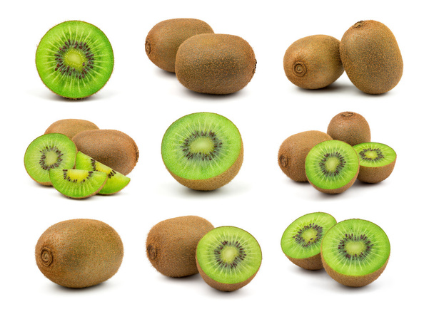 Fruta verde kiwi fresca
 - Foto, imagen