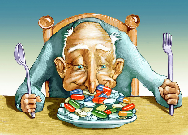leków, takich jak żywność - Zdjęcie, obraz
