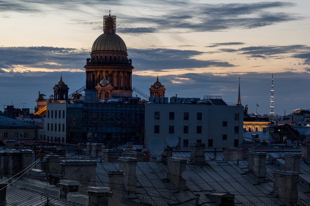 Крыши Санкт-Петербурга - Фото, изображение