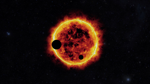sun with exoplanets - Photo, Image