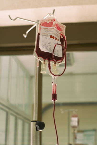 Transfusión de sangre - Foto, imagen