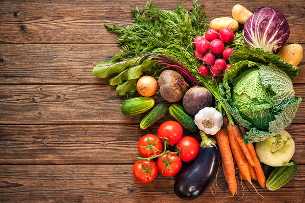 Assortment of the fresh vegetables - Fotografie, Obrázek
