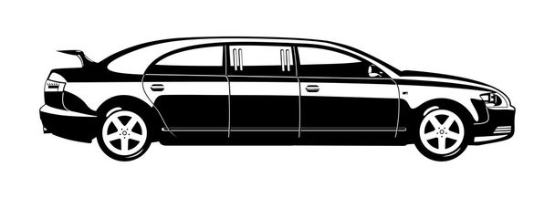Limousine - Vektor, Bild