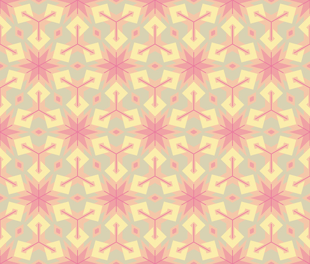 Vintage pattern wallpaper vector seamless background - Vector, imagen