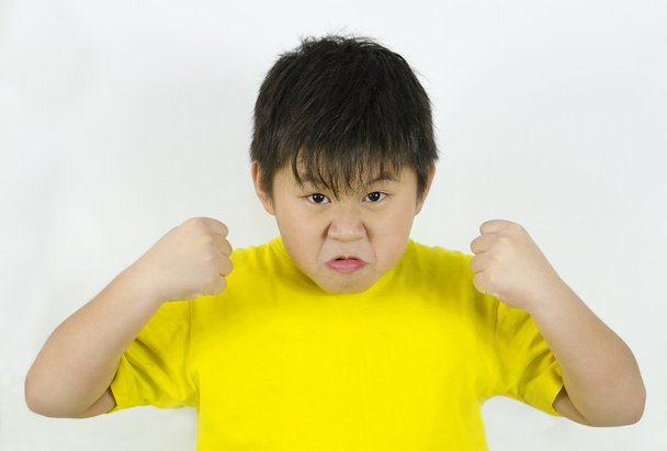 θυμωμένος παιδί - Φωτογραφία, εικόνα