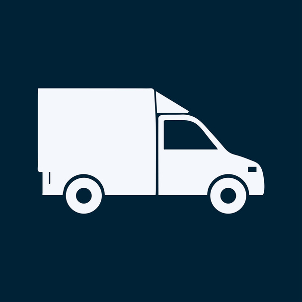 icône de vecteur web camion
 - Vecteur, image