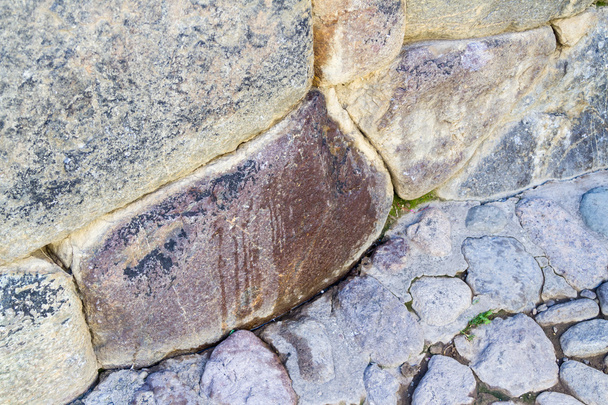 bakstenen muren in Peru met urine - Foto, afbeelding