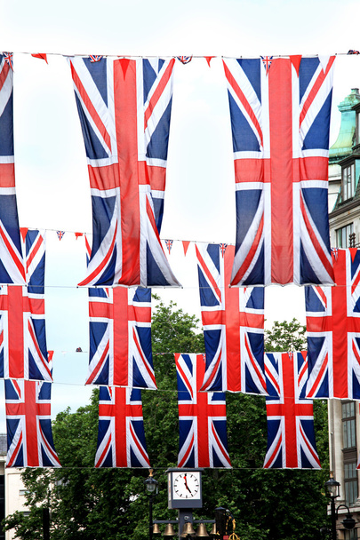 British flags - Zdjęcie, obraz