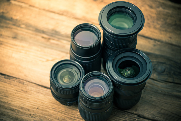 Birçok fotoğraf optik lensler  - Fotoğraf, Görsel