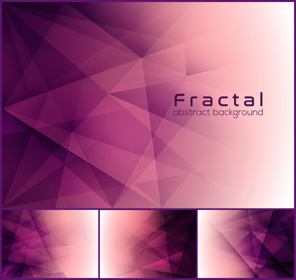 Fractal abstract background - Vetor, Imagem