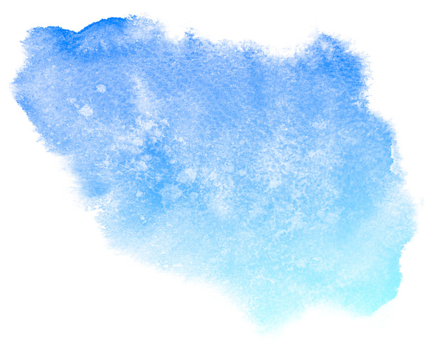 Abstract blue watercolor background. - Photo, Image
