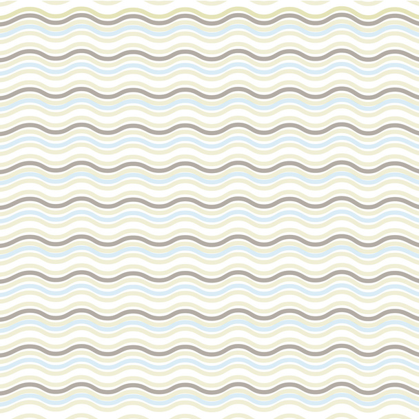 brown wavy line vector illustration. Geometric pattern. Seamless background. Abstract texture for Wallpapers. Repeating geometric light wave. minimalism grey on white. - Vector, Image