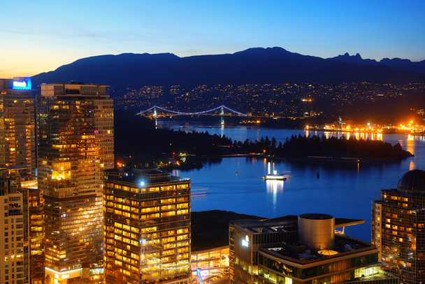 Vancouver vista sul tetto
 - Foto, immagini
