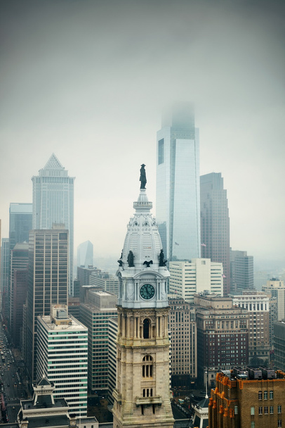 Philadelphia city rooftop - Photo, Image