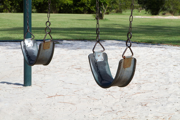 Empty Swings - Photo, Image