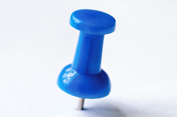a blue pin - Photo, Image