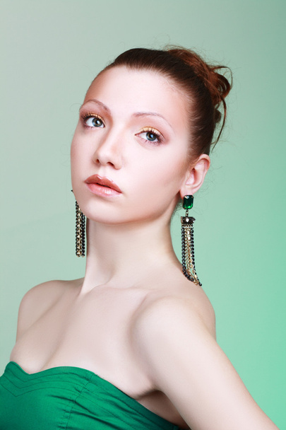 woman with bright make-up - Fotografie, Obrázek