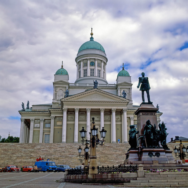 Katedra w Helsinkach, Finlandia - Zdjęcie, obraz