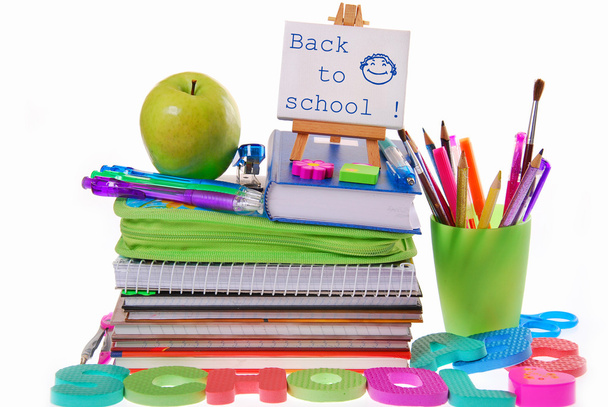 Back to school concept with text - Photo, Image