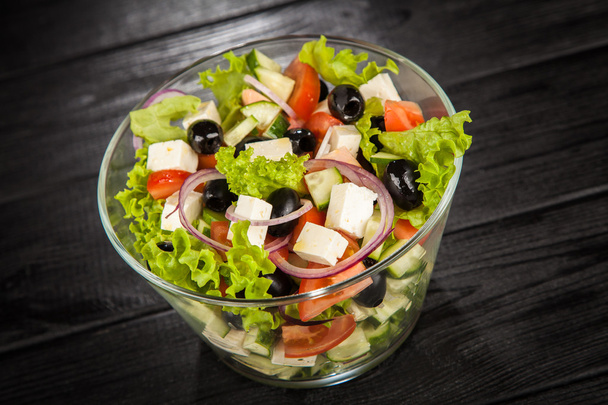 Delicious greek salad - Photo, Image